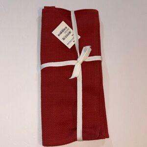 Nordstrom at Home kitchen towel burnt orange